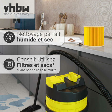 Vhbw Filtre d'aspirateur compatible avec Miele Complete C3 Silence