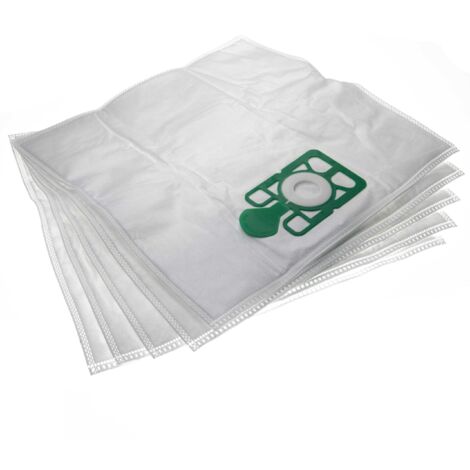 vhbw 50x Sacs compatible avec Numatic DBQ 360-2, DBQ 360, Charles CVC 370 aspirateur - microfibre non tissée, 43cm x 43cm blanc (1/3)