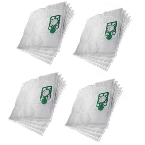 vhbw 20x Sacs compatible avec Numatic NRV 370, NVP 370, NVQ 370, NVQ 380, PSP 370 A aspirateur - microfibre non tissée, 43cm x 43cm blanc (1/3)