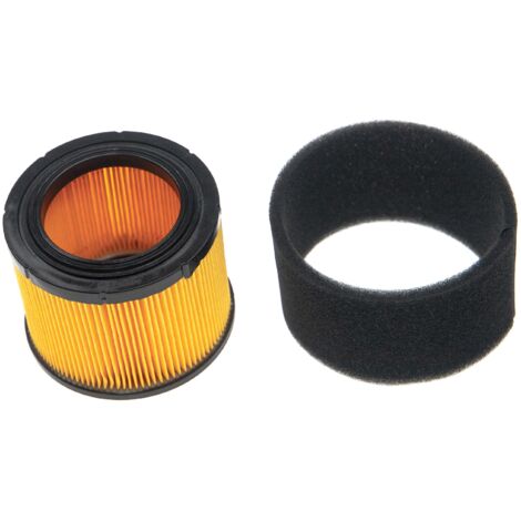 vhbw 2x filtre (1x filtre à air, 1x filtre mousse) compatible avec Kawasaki FJ180V moteur pour tondeuse à gazon (1/2)