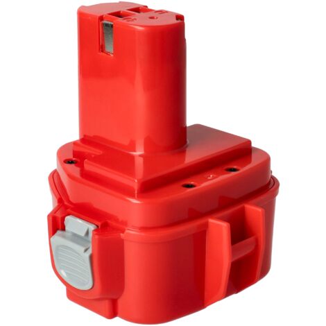 vhbw Batterie compatible avec Makita 8414DWDE3, 8414DWFE, DA312D, DA312DW, DA312DWA, DA312DWD, DA312DWF outil électrique (1500mAh NiMH 12V)