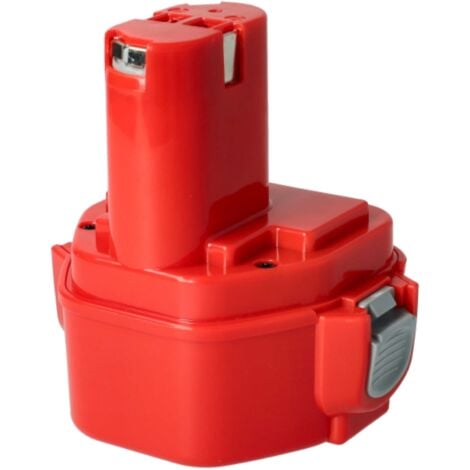 vhbw 2x Batterie remplacement pour Makita 1220, 1222, 1233, 1234, 1235, 1235F, 1250, 192536-4, 192597-4 pour outil électrique (1500mAh NiMH 12V)
