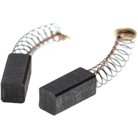 Vhbw 2x balais charbon 6 x 9 x 12 mm compatible avec Makita HR2601 Type 1, HR2601 Type 2, HR2455