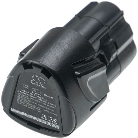 vhbw Batterie compatible avec Lux Tools ABS 12Li 396951 outil électrique (2000mAh Li-ion 10,8V) (1/3)