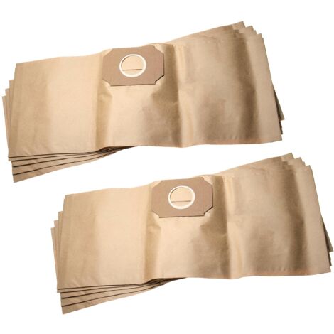 Vhbw 5x Staubsaugerbeutel Für Thomas – Papierbeutel 61,3x24,1 Cm Kompatibel Mit INOX 1220, 1420 Uvm.