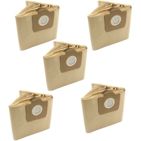 4 sacs pour aspirateur pour shop-vac Classic 30 litres filtre sacs poussière sac 
