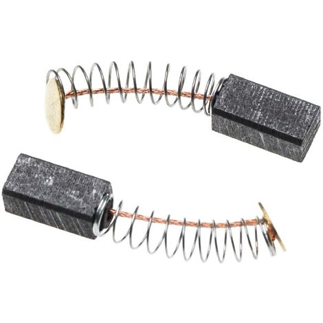 vhbw 2x Balais de charbon pour moteur 12 x 6 x 5mm compatible avec Hitachi G 18DL, G 18DMR, WH 10DL, WH 12D, WH 12DH outil électrique (1/3)