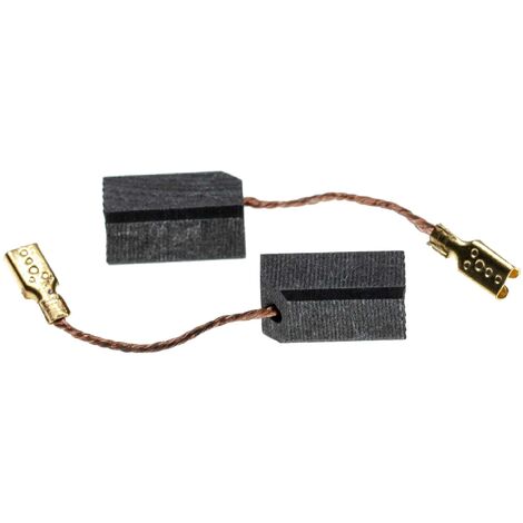 Balais Charbon Vhbw 7x18x16mm - Pour Makita 5903R, KP312S... - Lot De 2 Avec Ressorts