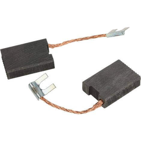 vhbw 2x Balais de charbon pour moteur 22 x 16 x 6,3mm compatible avec Bosch USH 27 (0 611 304 003), USH 27 (0 611 304 006) outil électrique (1/5)