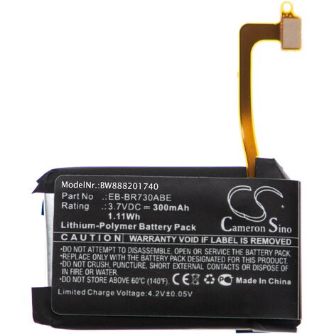 Vhbw Ersatz Für Garmin 361-00076-00 Für Smartwatch (250 MAh, 3,7 V