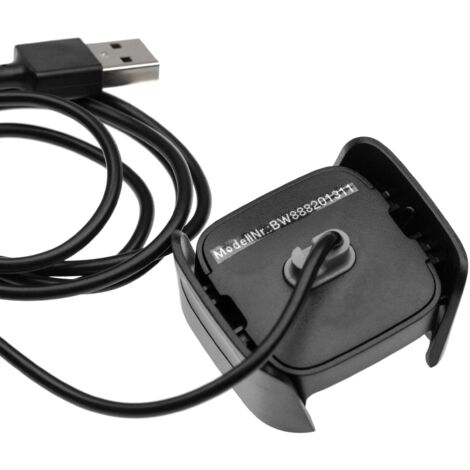2 Chargeurs Compatibles Fitbit Versa 2 - Câble USB 1m, Charge Rapide Et Sécurisée