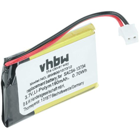 Batterie De Rechange Compatible SportDog SD-1225 – 470mAh, 7.4V Li-Po, Pour Transmetteur Collier De Dressage