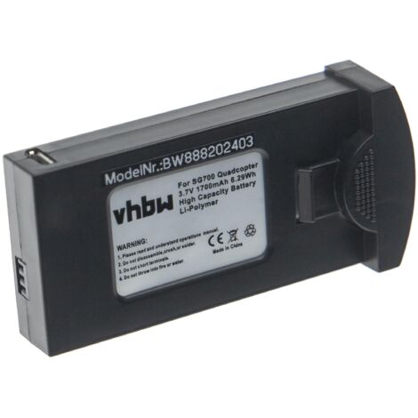 Batterie De Rechange Pour Drone Yuneec Breeze & Breeze 4K - 1700mAh 11.1V Li-Po - Remplace FCA105001
