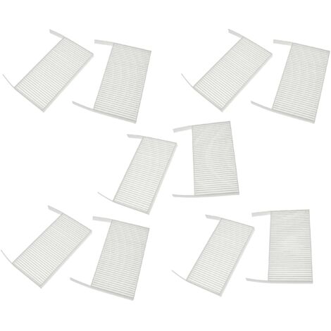Lot 4 Filtres Compatible Zehnder ComfoAir 70 - G4/F7 19x10x3 Cm - Filtration Pollen Et Poussière Pour Air Sain