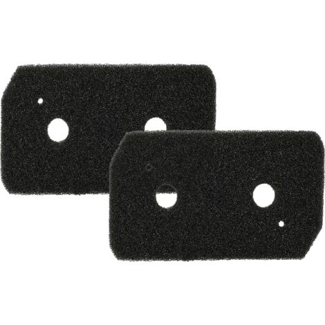 vhbw 2x Filtres en mousse compatible avec Bosch WTH85207SN/04, WTH85208IT/03, WTH85208IT/04, WTH85208SN/01 sèche-linge - Set de filtres de rechange (1/5)