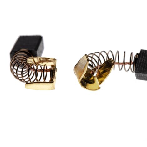 vhbw 2x balais de charbon 5 x 8 x 12,5 mm compatible avec Makita JV2000, TW0350, TW0200, JS1670 outil électrique + ressort