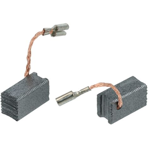 vhbw 2x Balai en charbon charbon moteur charbon abrasif 6,5mm x 8mm x 13mm pour outil électrique Bosch GOP 2000 CE Numéro d'appareil 3601B30 000 à 071 (1/5)