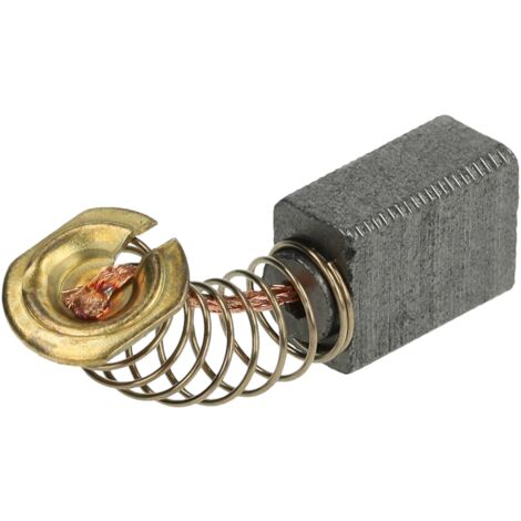 2 Balais De Charbon Vhbw Pour Makita HR3850B, HR4500C, HR6000K... - Dimensions 6,5x13,5x17 Mm, Avec Ressort 22 Mm