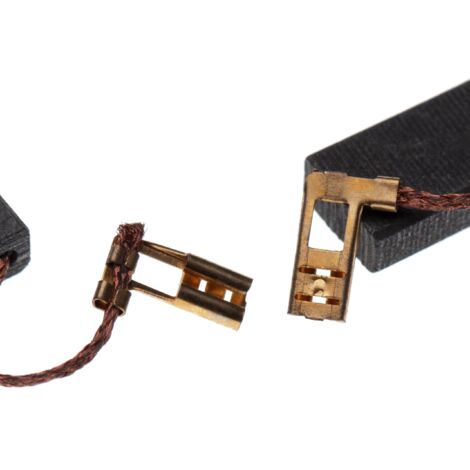 2 Balais Charbon Pour Marteau-Piqueur Hilti TE 70-AVR, TE 80 - Dimensions 7x12.5x26mm - Rechange Moteur