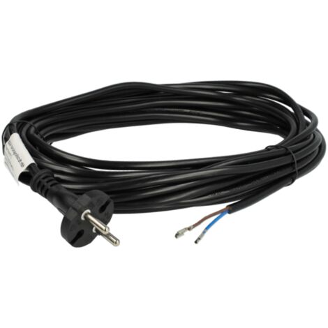 vhbw Câble électrique compatible avec Bosch GAS25, GAS 35, BGS61430, BGS-Serie, GAS 55 aspirateurs - 15 m, 1000 W (1/5)