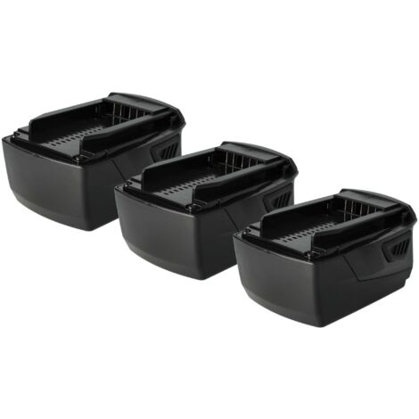 vhbw 3x Batteries compatible avec Hilti BX 3-L 02, GFB 6X-A22, GTB 6X-A22, NPR 19-A, NPR 32 PE-A22, NPR 32-A outil électrique (3000 mAh, Li-ion) (1/5)