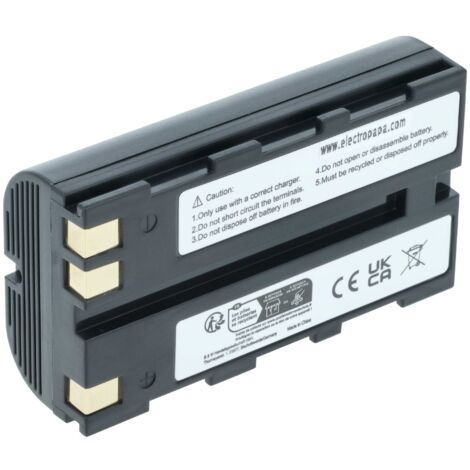 vhbw Batterie compatible avec Leica SR520, SR510, SR530 GPS dispositif de mesure laser, outil de mesure (2200mAh, 7,4V, Li-ion) (1/5)
