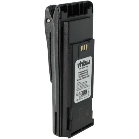 vhbw Batterie remplacement pour Motorola NNTN4851R, NNTN4970, NNTN4970A, NNTN4970AR, NTN4496, NTN4497 pour radio talkie-walkie (2500mAh, 7,2V, NiMH) (1/5)
