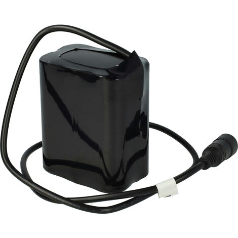 Vhbw 1x Bloc de batteries pour lampes de vélo (7800mAh, 8,4V Vhbw 1x Bloc de batteries pour lampes de vélo (7800mAh, 8,4V