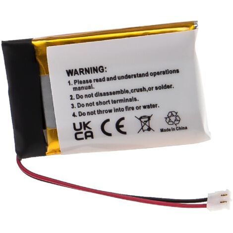 Batterie De Rechange Pour Garmin Approach S6 - 240 MAh, 3,7V Li-polymère - Compatible 361-00076-01