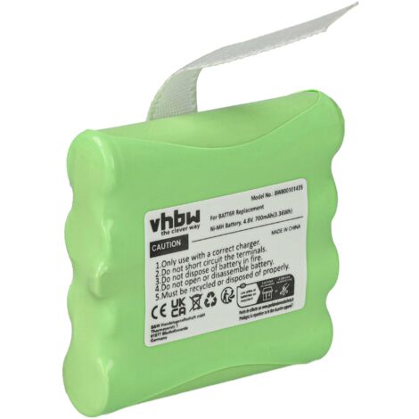 vhbw Batterie compatible avec Uniden GMR2875, GMR635, GMR638, GMR645, GMR648 radio talkie-walkie (700mAh, 4,8V, NiMH) (1/5)