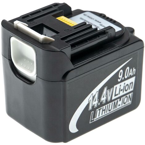 vhbw Batterie compatible avec Makita BTD134RFE, BTD134Z, BTL060RFE, BTL060Z, BTP130, BTP130RFE outil électrique (9000 mAh, Li-ion, 14,4 V) (1/3)