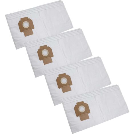vhbw 20x Sacs compatible avec Makita VC3210L, 446 / L / LX, DVC860LZ AC / DC, P-70194, 444M aspirateur - 27,9cm x 64,3cm blanc (1/5)