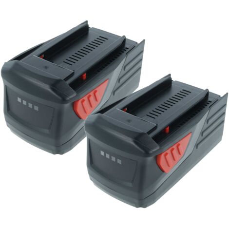Vhbw – Batterie 2x 6000 mAh Li-ion 36V – Compatible Hilti TE6-ALi, TE 7A, TE7A, WSC 7.25-A36 – Autonomie prolongée pour outils électriques (1/5)