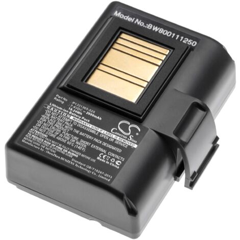 Vhbw Batterie 6400mAh Compatible Zebra ZQ630 QLN420 - Li-ion 7.4V