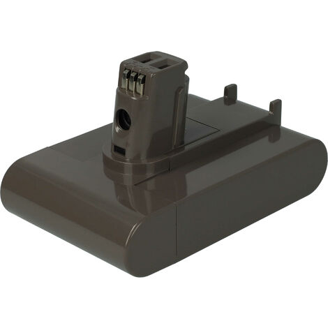 EXTENSILO Batterie compatible avec Dyson DC57, DC56, DC45 Animalpro aspirateur - Type A gris (2500mAh, 22,2V, Li-ion) (1/4)