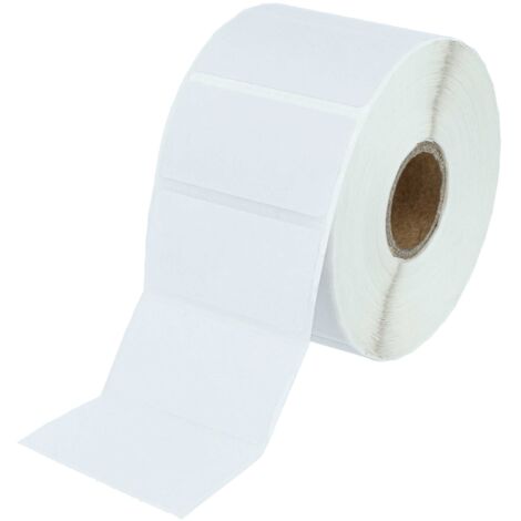 Vhbw 10x Rouleau D'étiquettes à Transfert Thermique 50,8mm X 101,6mm  750 étiquettes  Compatible Avec Tsc Ttp 244 Tdp 244 Etiqueteuse Blanc 88146870