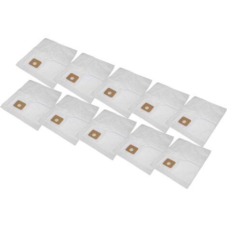 vhbw 50x Sacs compatible avec Nilfisk Multi II 22, Multi II 30 T, Multi II 22 Inox, Multi II 20 aspirateur - 37cm x 28,5cm blanc (1/5)