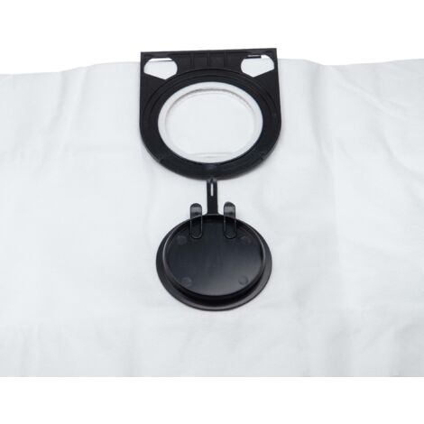 vhbw 20x sacs remplacement pour Metabo 6.31757, 631757 pour aspirateur - microfibres non tissées, 75cm x 30cm, blanc (1/2)