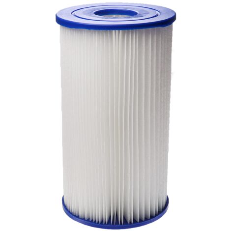 Vhbw – Filtre à cartouche pour piscine – Débit max 9463 l/h – Compatible Bestway Flowclear 58391 – Finesse de filtration élevée