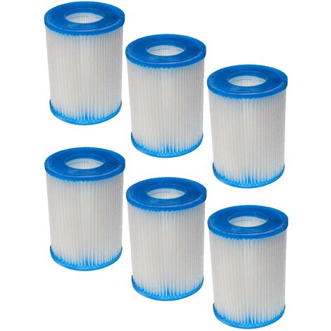 Vhbw Cartouche filtrante remplacement pour Bestway FD2137, Typ II pour  piscine pompe de filtration - Filtre à eau, blanc / bleu