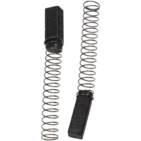 ECSiNG 2 Paires Balais De Charbon 5x5x8mm Avec Connecteur Ressort