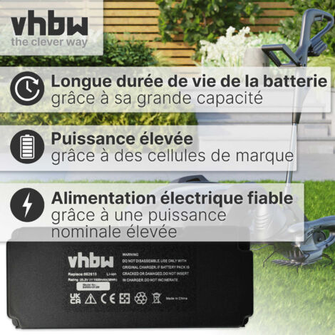 Batterie Exmate 28V 3000mAh Pour Tondeuse Robot Yard Force - Compatible SA500ECO, SA600H, SA800PRO, SA900 - Li-Ion