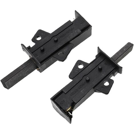 vhbw 2x balais charbon compatible avec Whirlpool AWO/D 7714DK 859231161011, AWO/D 7452 859299229900 machine à laver, sèche-linge (1/3)