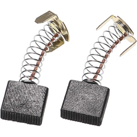 Lot De 2 Balais Charbon (Brosses) Pour Outils Hitachi - Référence 1796 - Dimensions 7x17x17 Mm