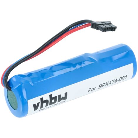 vhbw Batterie compatible avec Verifone 3GBWC, V240m Plus scanner de code-barre POS (2600mAh, 3,7V, Li-ion)