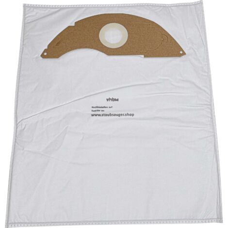 MisterVac Qualité Remplacement Sacs Aspirateur MisterVac - Lot De 5, Compatibles Kärcher 1.378-600.0 NT 22/1, Filtration Multicouche