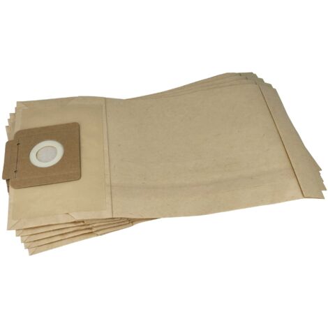 vhbw 5x Sacs compatible avec Kärcher T 12/1 Professional aspirateur - papier marron (1/5)