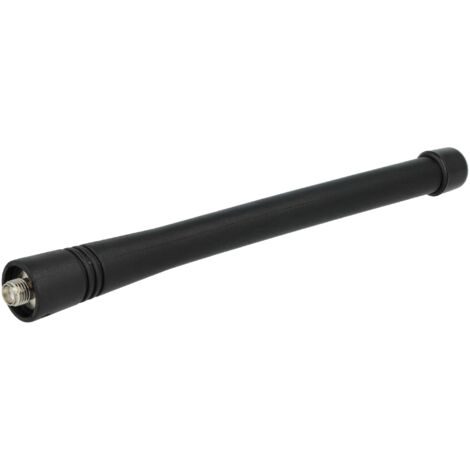 vhbw Antenne compatible avec Kenwood TK-3202LU, TK-3180, TK-3173, TK-3200, TK-3202, TK-3207, TK-3200L, TK-3207G radio portable - 15,5cm