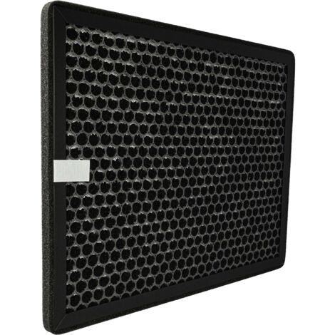 Vhbw Lot De 2 Filtres à Charbon Actif Premium Pour Purificateur D'Air Braun BRFV1E – Noir – Élimine Odeurs & Polluants