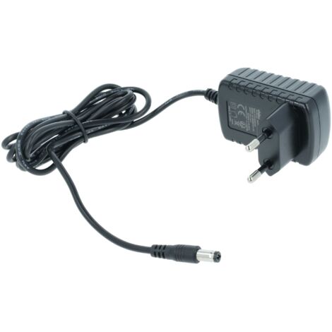 vhbw Adaptateur secteur compatible avec Kärcher K 50, K 52, K 55, K 55 Pet, K 55 Plus aspirateur balai sans-fil - Câble de 200 cm